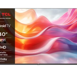 TCL S54 Series 40S5400AK, 101.6 cm (40"), 1920 x 1080 pixels, LED, Smart TV, Wi-Fi, Black