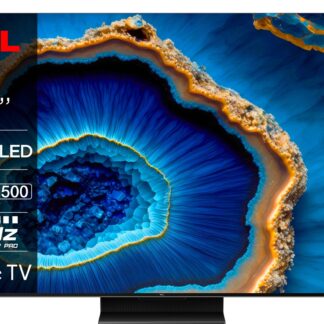 TCL C80 Series 85C805K, 2.16 m (85"), 3840 x 2160 pixels, QLED, Smart TV, Wi-Fi, Black