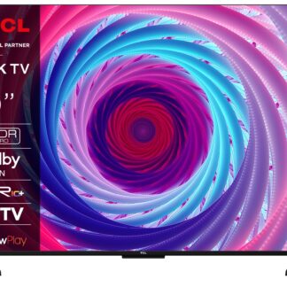TCL 50RC650K, 127 cm (50"), 3840 x 2160 pixels, QLED, Smart TV, Wi-Fi, Black
