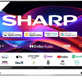 Sharp 1T-C32GD2225K, 81.3 cm (32"), 1366 x 768 pixels, LED, Smart TV, Wi-Fi, Black