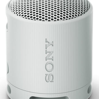Sony SRS-XB100 - Wireless Bluetooth Portable Speaker, Durable IP67 Waterproof & Dustproof, 16 Hour Battery, Eco, Outdoor and Travel in Light Grey, Wireless, A2DP, HFP, AAC, AVRCP, SBC, USB Type-C, Mono portable speaker, Grey, Cylinder