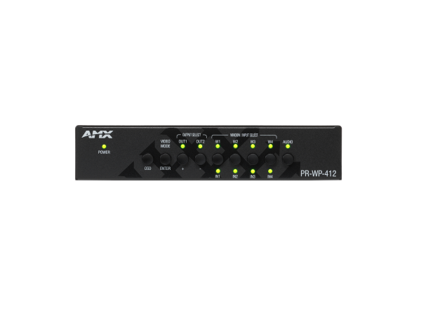 AMX Precis 4x1+1 4K60 HDMI Windowing Processor