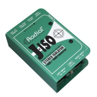 Radial J-Iso Stereo Line Isolator +4dB to -10dB Converter - Jensen