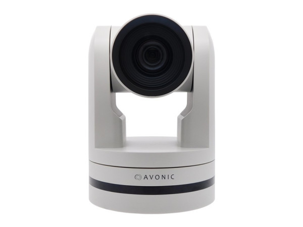 Avonic CM70-IP-W PTZ Camera with 20x Zoom in White - CamDirector® Teacher Tracker Software Compatible