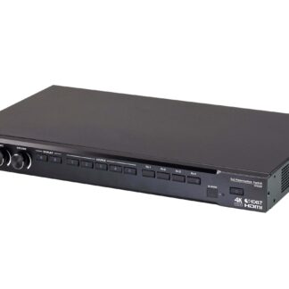 ATEN 5 x 2 True 4K Seamless Presentation Matrix Switch with Control, Media presentation matrix switcher, 4096 x 2160 pixels, 4096 x 2160, 3840 x 2160, 1920 x 1080, 1920 x 1200, 1680 x 1050, 1600 x 1200, 1440 x 900, 1400 x..., Black, Metal, Buttons