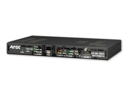 AMX DXF-TX-MMS - DXLink™ Multi-Format Multimode Fiber Transmitter, Simplex