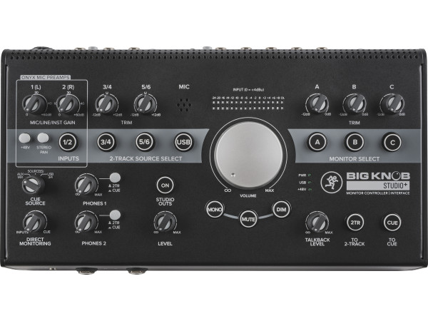 Mackie Big Knob Studio+ 4x3 Studio Monitor Controller