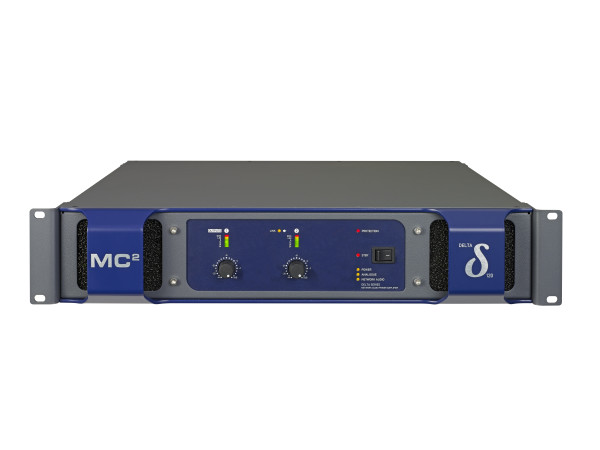 MC2 Delta 120 with Dante - 2 x 6000w Amplifier with Dante