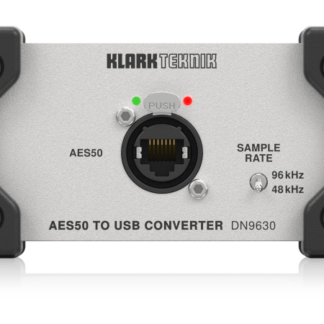 Klark Teknik DN9630 - AES50 to USB 2.0 Converter with up to 48 Bidirectional Channels