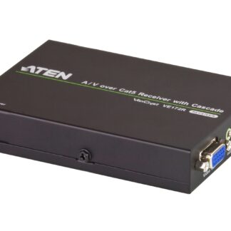 ATEN VE172R, 1920 x 1200 pixels, AV receiver, 150 m, Black