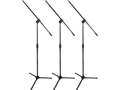Ultimate Support MC-40B Pro (3 Pack) Short Microphone Boom Stands