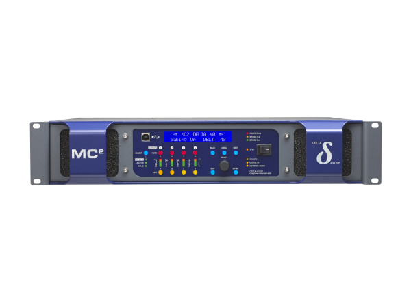 MC2 Delta 40 DSP - 4 x 1000w Amplifier with DSP