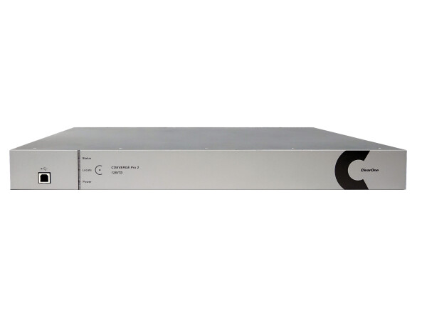 ClearOne CONVERGE Pro 2 128VTD - DSP with Dante/VoIP/Telephone