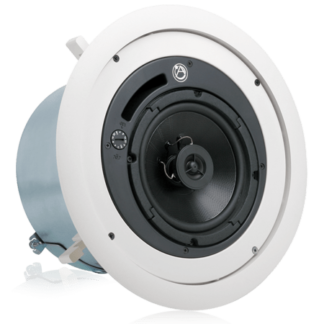 AtlasIED FAP62T 6" Coaxial In-Ceiling Speaker with 32-Watt 70/100V Transformer and Ported Enclosure