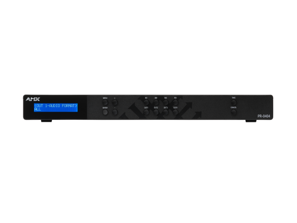 AMX Precis 4x4 4K60 HDMI Switcher