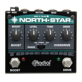 Radial North-Star - Overdrive and Power Booster with Effects Loop