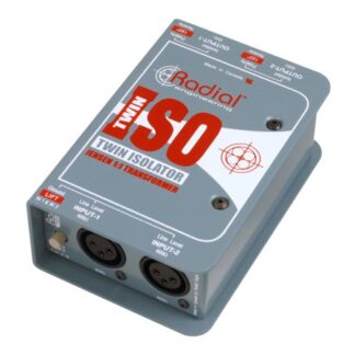 Radial Twin-Iso Two Channel Line Level Isolator - Jensen