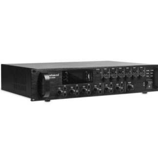Artsound MX-2406M - 6-Zone 19" Selective Mixing Amplifier (100V, 3U)