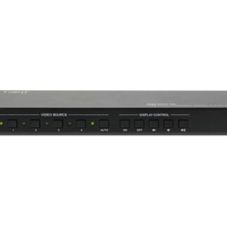 Tight AV 18G HDMI 2.0 4x1 Presentation Switcher with Audio Extraction