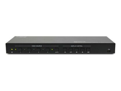 Tight AV 18G HDMI 2.0 4x1 Presentation Switcher with Audio Extraction