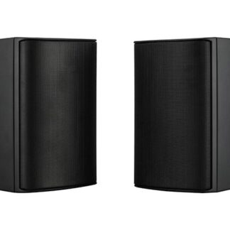 Tight AV 2 Way Active Wall Speaker Pair - 2 x 30W in Black