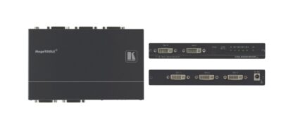 Kramer Electronics VM-400HDCPxl, 1x DVI, 4 outputs, 187.5 mm, 115 mm, 25.4 mm, 500 g