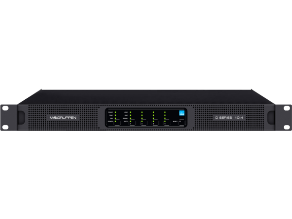 Lab Gruppen D 10:4L - 1000W 4-Channel Amplifier with Lake DSP