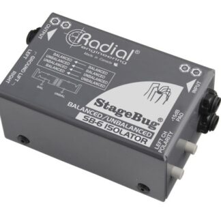 Radial StageBug SB-6 Isolator for Balanced and Unbalanced Signals