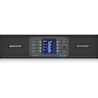 Lab Gruppen PLM 12K44 BP - 12,000-Watt Amplifier with 4 Flexible Output Channels on Binding Post Connectors and Lake Digital Signal Processing and Digital Audio Networking