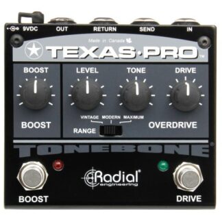 Radial Texas Pro - Overdrive and Boost Pedal