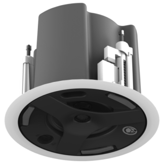 AtlasIED FAP43TW 4.5" Coaxial In-Ceiling Speaker With 32-Watt 70/100V Transformer, Ported Enclosure, And Safety First Mounting System