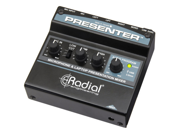 Radial Presenter AV Presentation Interface