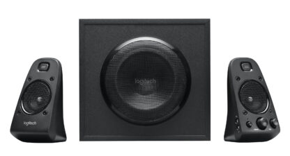 Logitech Speaker System Z623, 2.1 channels, 200 W, Universal, Black, 400 W, Rotary