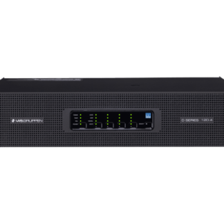 Lab Gruppen D 120:4L 12,000 Watt Amplifier with 4 Flexible Output Channels, Lake Digital Signal Processing and Digital Audio Networking