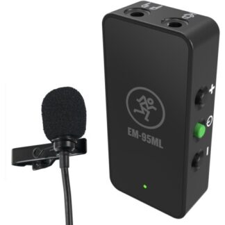 Mackie EM-95ML Lavalier Microphone with In-line Amplifier for Smartphones and DSLRs