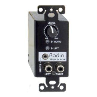 Radial StageBug SB-5W - Wall Mounted Stereo Direct Box