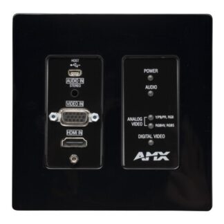 AMX NMX-ENC-N2315-WP-BL - N2300 Decor Wallplate - Black