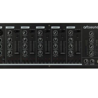 Artsound MIKS6.4 - 4-Zone Audio Mixer in Black
