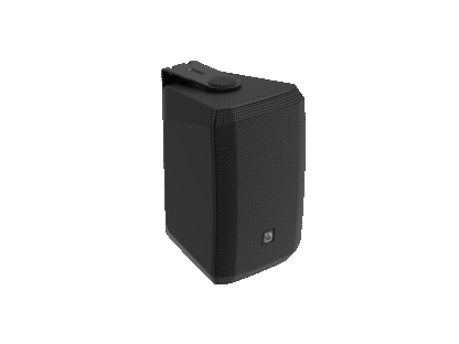 AtlasIED AS Series AS-5T-B  5.25" Two-Way Surface Mount Passive Loudspeaker in Black