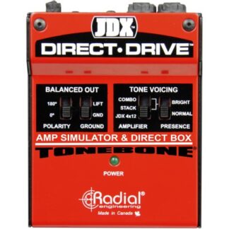 Radial JDX Direct-Drive - Amp Simulator and DI Box