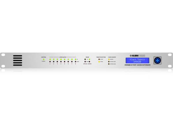 Klark Teknik DN9680 - 8 Port AES50 Extender and Multiplexer with up to 1000 Meter Range