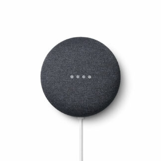 Google Nest Mini, Google Assistant, Charcoal, Fabric, Plastic, 4 cm, Touch, Wireless
