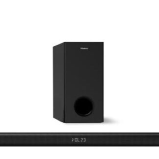 Hisense HS218, 2.1 channels, 200 W, 80 W, 120 W, Black, Wired