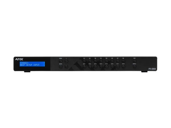 AMX Precis 8x8 4K60 HDMI Switcher