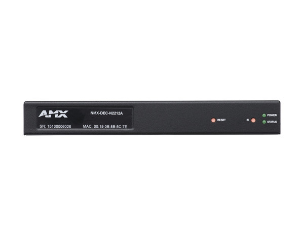 AMX NMX-DEC-N2212A - SVSI JPEG2000 Decoder