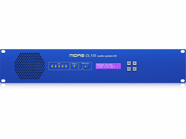 Midas DL155 - 16 Input, 16 Output Stage Box with 8 Microphone Preamplifiers and AES3 Digital Interface