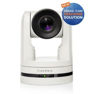 Avonic CM-93-IP 4K60FPS Ultra HD PTZ Fixed Installation Camera in White