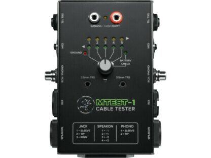 Mackie MTest-1 Cable Tester - B-Stock