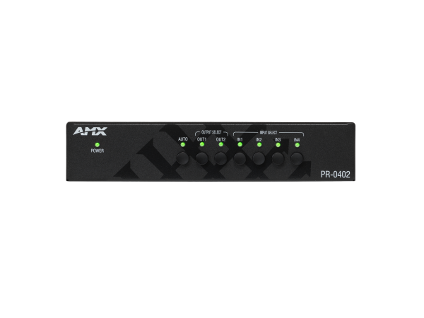 AMX Precis 4x2 4K60 HDMI Switcher