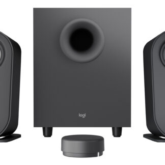 Logitech Z407 Bluetooth computer speakers with subwoofer and wireless control, 2.1 channels, 40 W, PC/Laptop, Graphite, 80 W, Wireless